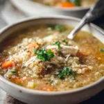 Easy One Pot Chicken Quinoa Soup