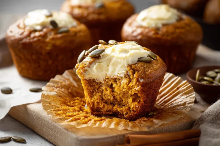 Easy Pumpkin Cream Cheese Muffins