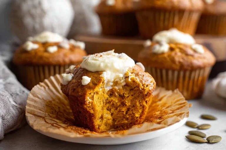 Easy Pumpkin Cream Cheese Muffins