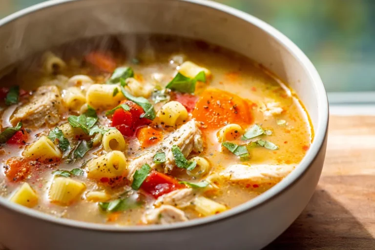 Easy Sicilian Chicken Soup