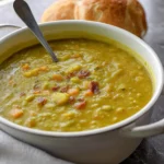 Hearty High Protein Split Pea Soup