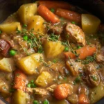 Hearty Slow Cooker Chicken Stew