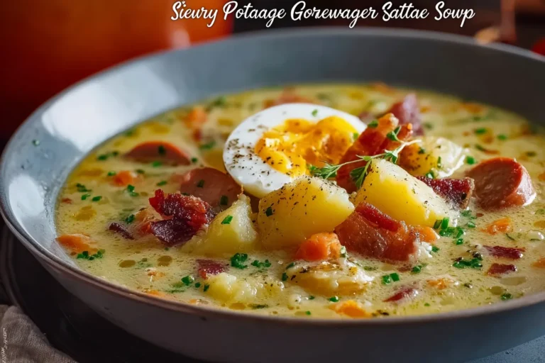Hearty Slow Cooker German Potato Soup