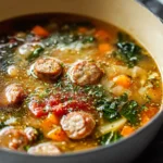 Savory Chicken Sausage Soup Recipe