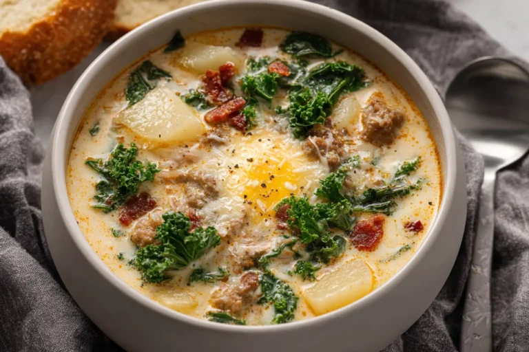 Slow Cooker Zuppa Toscana Soup