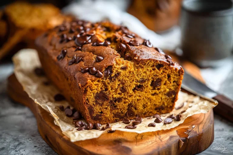 The Best Pumpkin Chocolate Chip Loaf