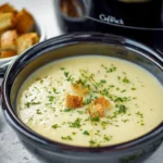 The Best Slow Cooker Potato Leek Soup