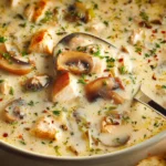 Ultimate Creamy Chicken Mushroom Soup